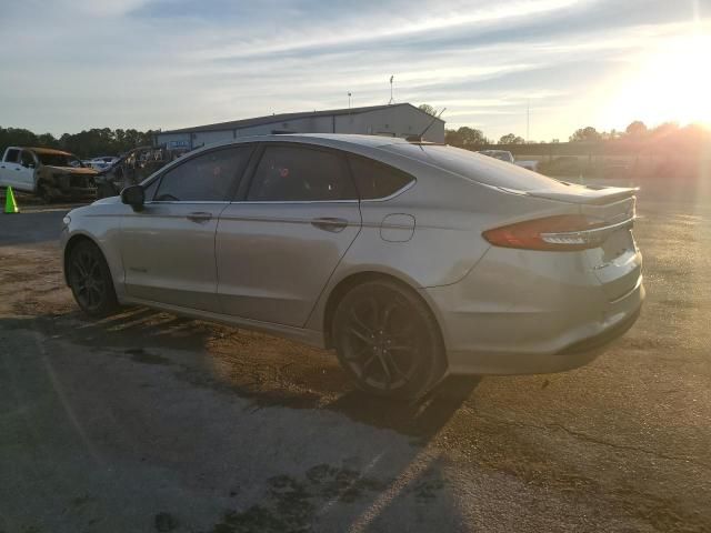 2018 Ford Fusion SE Hybrid