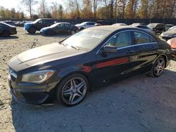 Mercedes-Benz cla-Class salvage cars for sale: 2015 Mercedes-Benz CLA 250 4matic