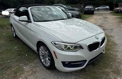 BMW 2 Series salvage cars for sale: 2016 BMW 228 I Sulev