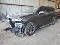 Toyota Highlander salvage cars for sale: 2021 Toyota Highlander Platinum