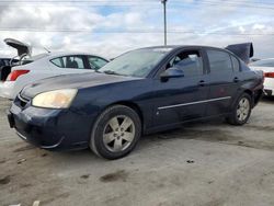 Chevrolet Malibu salvage cars for sale: 2006 Chevrolet Malibu LT