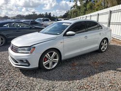 Volkswagen salvage cars for sale: 2017 Volkswagen Jetta GLI