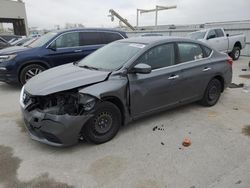 Nissan salvage cars for sale: 2016 Nissan Sentra S