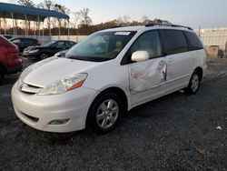 Toyota Sienna xle salvage cars for sale: 2008 Toyota Sienna XLE