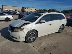 Honda Odyssey salvage cars for sale: 2015 Honda Odyssey Touring