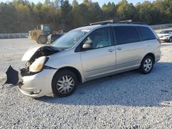 Salvage cars for sale from Copart Gainesville, GA: 2004 Toyota Sienna CE