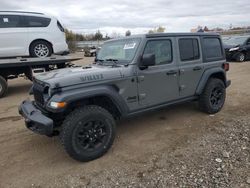 Jeep Wrangler Unlimited Sport salvage cars for sale: 2022 Jeep Wrangler Unlimited Sport