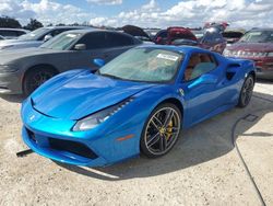 Ferrari 488 Spider salvage cars for sale: 2018 Ferrari 488 Spider