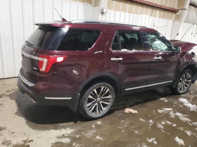 2018 Ford Explorer Platinum