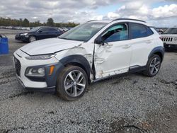 Hyundai salvage cars for sale: 2021 Hyundai Kona Ultimate