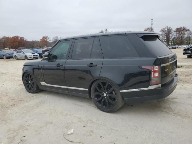 2015 Land Rover Range Rover Supercharged