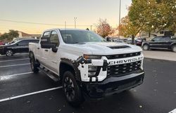 Chevrolet Silverado k2500 Custom salvage cars for sale: 2020 Chevrolet Silverado K2500 Custom