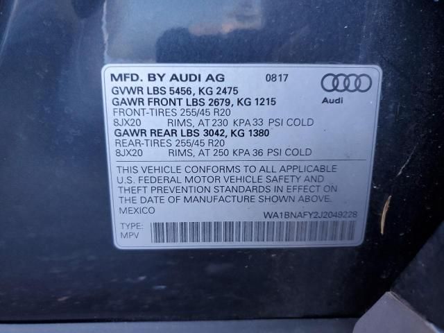 2018 Audi Q5 Premium Plus