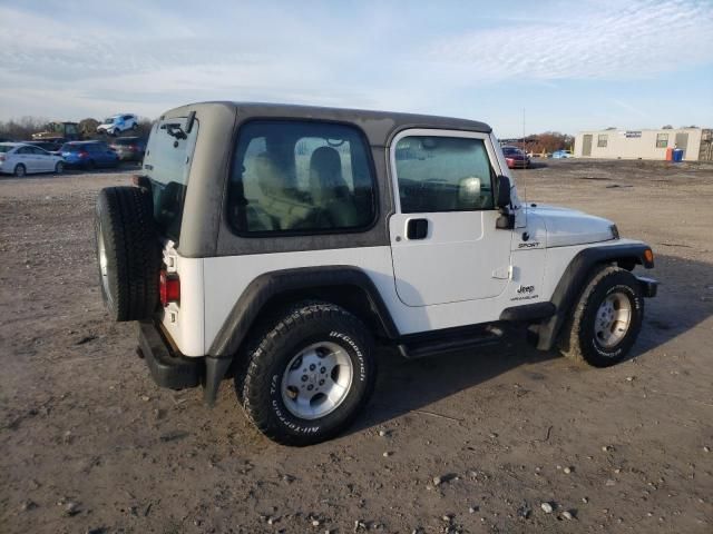 2003 Jeep Wrangler / TJ Sport