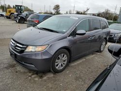 Honda Odyssey ex salvage cars for sale: 2015 Honda Odyssey EX