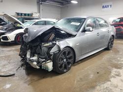 BMW 5 Series salvage cars for sale: 2008 BMW 550 I