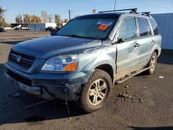 Honda Pilot salvage cars for sale: 2005 Honda Pilot EX