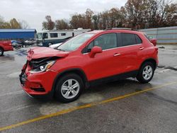 Chevrolet Trax salvage cars for sale: 2020 Chevrolet Trax 1LT