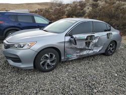 Salvage cars for sale from Copart Reno, NV: 2017 Honda Accord LX