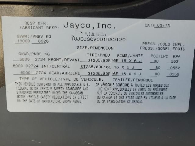 2013 Jayco Seismic