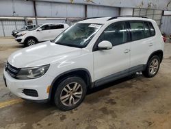 Volkswagen salvage cars for sale: 2016 Volkswagen Tiguan S