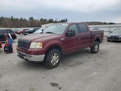 Ford salvage cars for sale: 2006 Ford F150 Supercrew