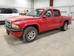 Dodge salvage cars for sale: 2004 Dodge Dakota Quad Sport