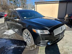 Lincoln Continental salvage cars for sale: 2017 Lincoln Continental