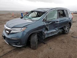 Honda Pilot salvage cars for sale: 2021 Honda Pilot Elite