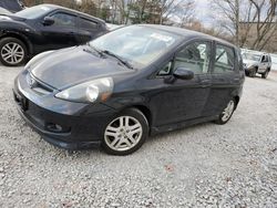 Honda fit salvage cars for sale: 2007 Honda FIT S