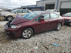 Honda Civic salvage cars for sale: 2014 Honda Civic LX