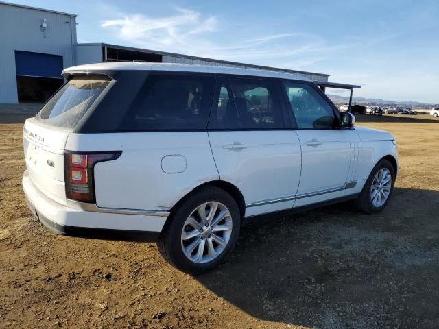 2015 Land Rover Range Rover HSE