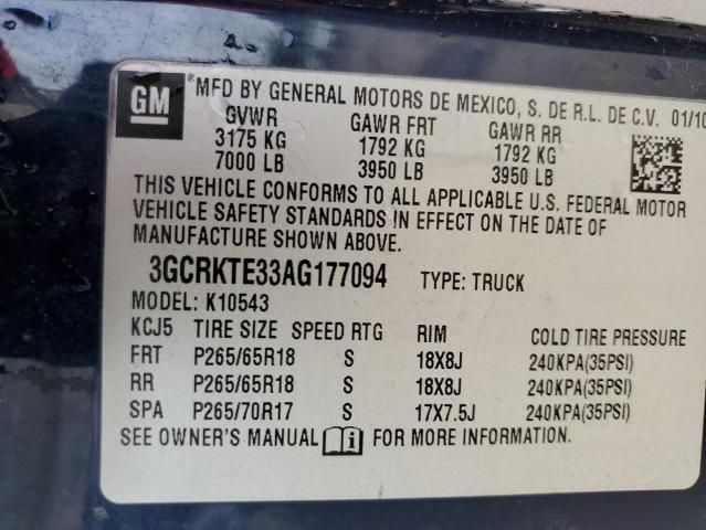 2010 Chevrolet Silverado K1500 LTZ