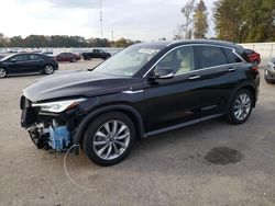 Vehiculos salvage en venta de Copart Dunn, NC: 2021 Infiniti QX50 Luxe