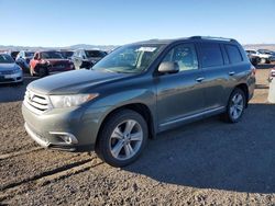 Toyota Highlander salvage cars for sale: 2013 Toyota Highlander Limited