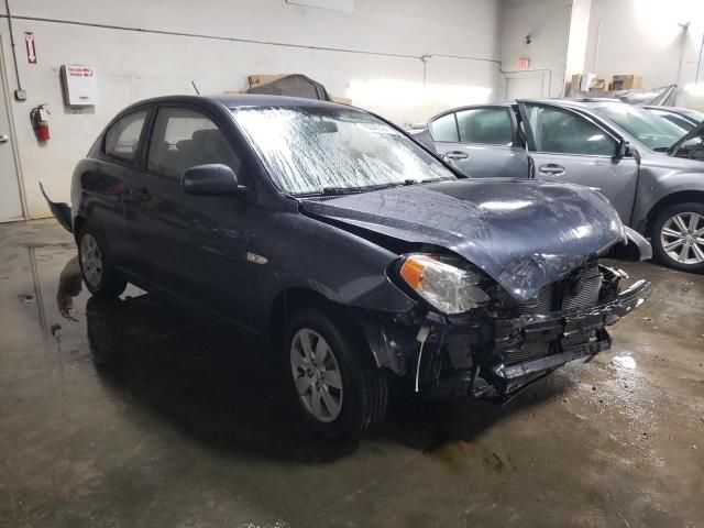 2010 Hyundai Accent Blue