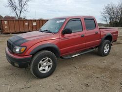 Toyota Tacoma salvage cars for sale: 2004 Toyota Tacoma Double Cab