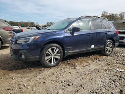 Subaru Outback salvage cars for sale: 2018 Subaru Outback 3.6R Limited