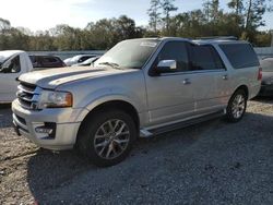 Ford Expedition salvage cars for sale: 2015 Ford Expedition EL Limited