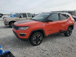 Salvage cars for sale from Copart Wayland, MI: 2018 Jeep Compass Trailhawk