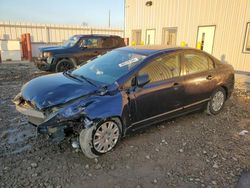 Honda Civic salvage cars for sale: 2011 Honda Civic VP