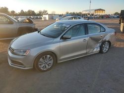 Volkswagen salvage cars for sale: 2015 Volkswagen Jetta TDI