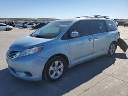 Toyota Sienna le salvage cars for sale: 2015 Toyota Sienna LE