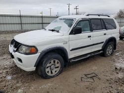 Mitsubishi Montero salvage cars for sale: 2003 Mitsubishi Montero Sport ES