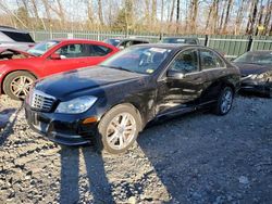 Mercedes-Benz c-Class salvage cars for sale: 2013 Mercedes-Benz C 300 4matic