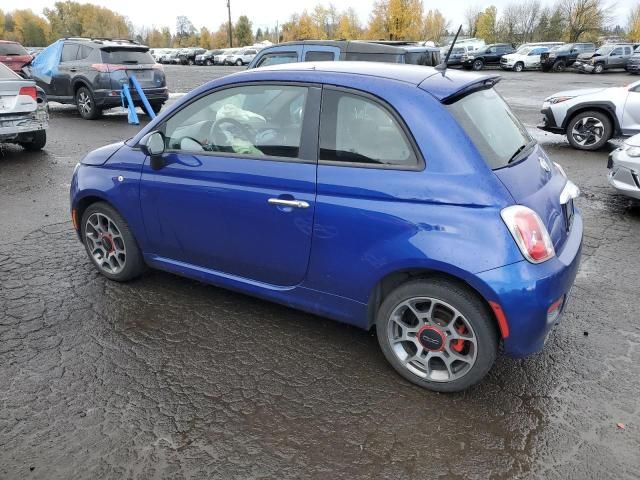 2012 Fiat 500 Sport