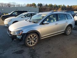 Volkswagen salvage cars for sale: 2017 Volkswagen Golf Alltrack S