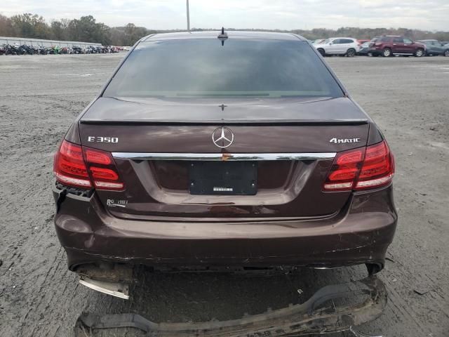 2016 Mercedes-Benz E 350 4matic