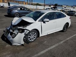 Salvage cars for sale from Copart Van Nuys, CA: 2022 Toyota Corolla LE