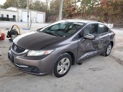 Honda Vehiculos salvage en venta: 2015 Honda Civic LX